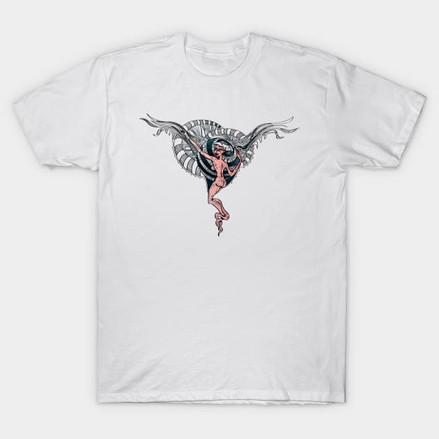 Fairy Design T-Shirt by Anton Sever